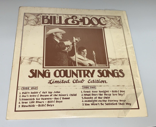 Bill doc sing country - sing,