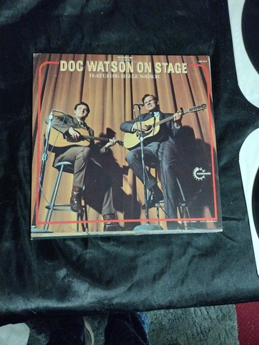 Vinyl record doc watson on - lp,